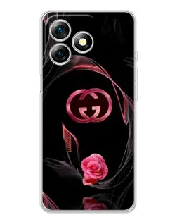 Чехол для Ulefone Note 18 Pro с картинкой «Gucci — неоновая роза» Чехол для Ulefone Note 18 Pro с картинкой «Gucci — неоновая роза»