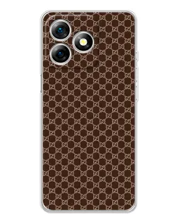 Чехол для Ulefone Note 18 Pro с картинкой «Gucci — шоколадная сетка» Чехол для Ulefone Note 18 Pro с картинкой «Gucci — шоколадная сетка»