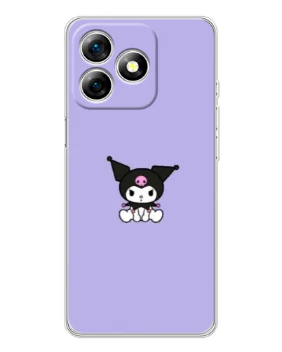 Чехол для Ulefone Note 18 Pro с картинкой «Kuromi — фиолетовый минимализм» Чехол для Ulefone Note 18 Pro с картинкой «Kuromi — фиолетовый минимализм»