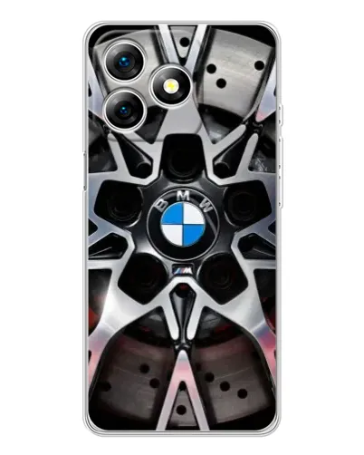 Чехол для Ulefone Note 18 Pro с картинкой «BMW — деталь диска»