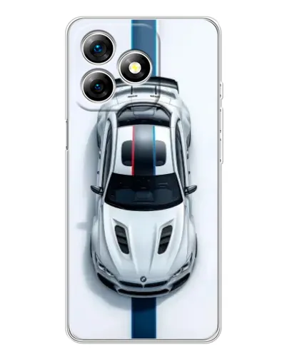 Чехол для Ulefone Note 18 Pro с картинкой «Вид сверху — BMW M»