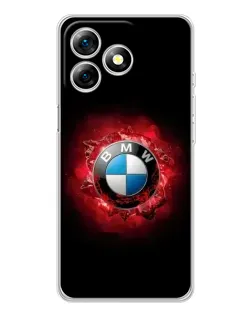 Чохол для Ulefone Note 18 Pro з картинкою «Логотип BMW — спалах»