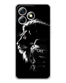 Чохол для Ulefone Note 18 Pro з картинкою «BMW та лев»
