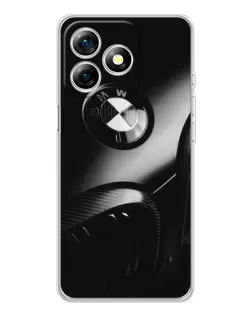 Чохол для Ulefone Note 18 Pro з картинкою «Емблема BMW — макро»