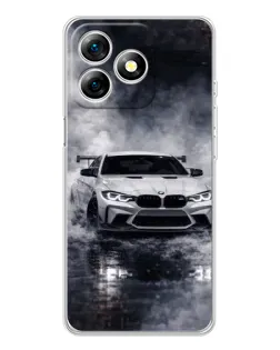 Чохол для Ulefone Note 18 Pro з картинкою «BMW крізь туман»