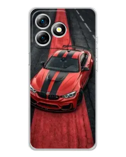 Чохол для Ulefone Note 18 Pro з картинкою «BMW на червоній доріжці»