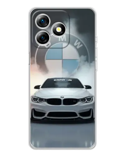 Чохол для Ulefone Note 18 Pro з картинкою «BMW в білому диму» Чохол для Ulefone Note 18 Pro з картинкою «BMW в білому диму»