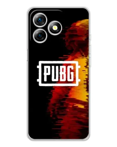 Чохол для Ulefone Note 18 Pro з картинкою «Яскравий логотип PUBG»