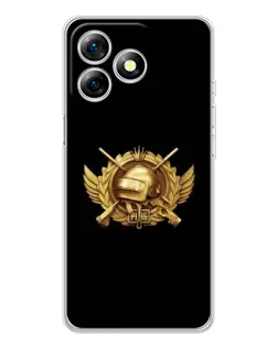 Чохол для Ulefone Note 18 Pro з картинкою «PUBG — помаранчевий градієнт»