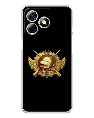 Чохол для Ulefone Note 18 Pro з картинкою «PUBG — помаранчевий градієнт»