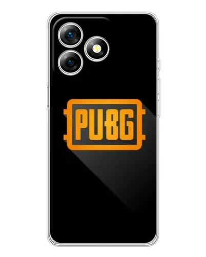 Чохол для Ulefone Note 18 Pro з картинкою «PUBG — рамка лого»