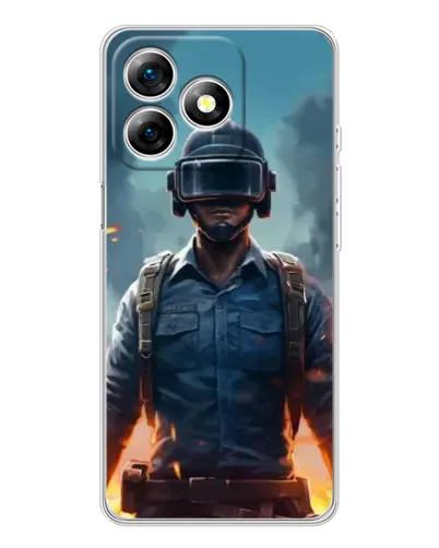 Чохол для Ulefone Note 18 Pro з картинкою «PUBG — реалістичний герой»