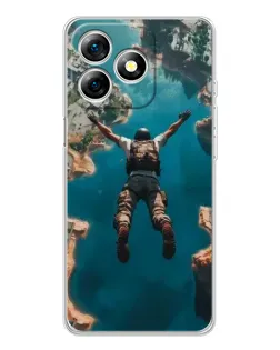 Чохол для Ulefone Note 18 Pro з картинкою «PUBG — вільне падіння»