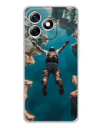 Чохол для Ulefone Note 18 Pro з картинкою «PUBG — вільне падіння»