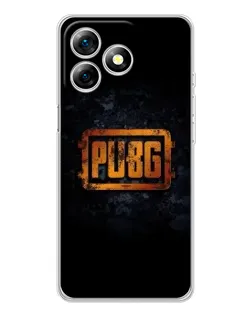 Чохол для Ulefone Note 18 Pro з картинкою «PUBG — золотий логотип»