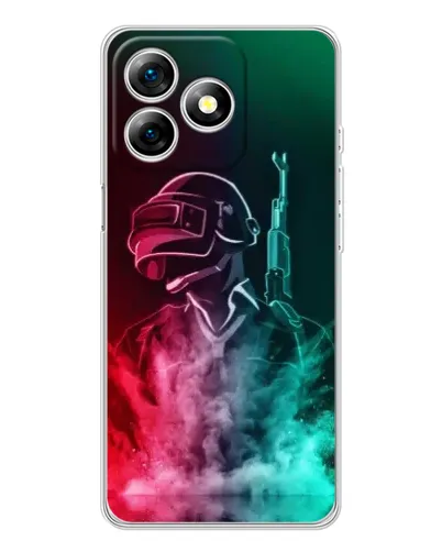 Чохол для Ulefone Note 18 Pro з картинкою «PUBG — вогняний воїн»