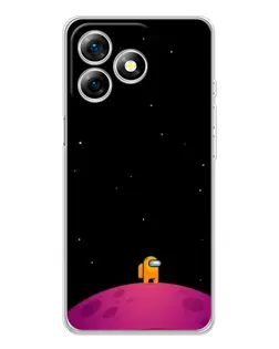 Чохол для Ulefone Note 18 Pro з картинкою «Самотній герой на планеті»
