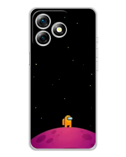 Чохол для Ulefone Note 18 Pro з картинкою «Самотній герой на планеті»