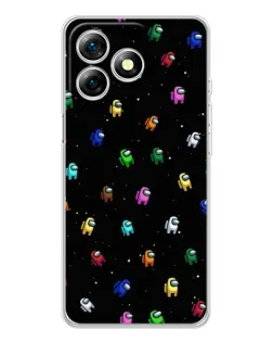 Чохол для Ulefone Note 18 Pro з картинкою «Екіпаж Among Us»
