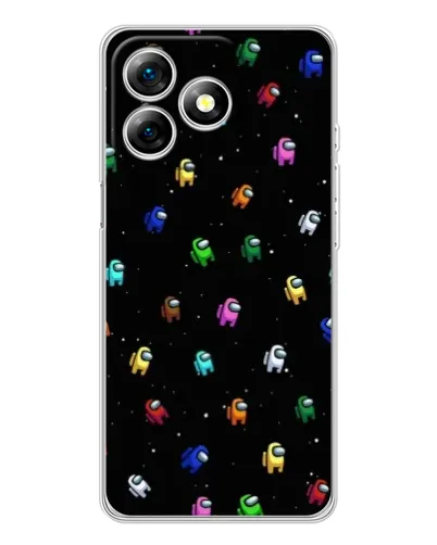 Чохол для Ulefone Note 18 Pro з картинкою «Екіпаж Among Us»