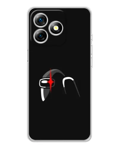 Чохол для Ulefone Note 18 Pro з картинкою «Among Us шолом»