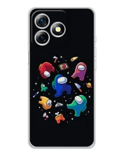 Чохол для Ulefone Note 18 Pro з картинкою «Among Us космос»