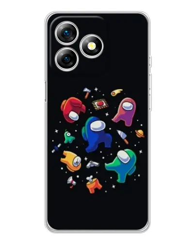 Чохол для Ulefone Note 18 Pro з картинкою «Among Us космос»