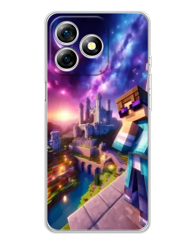 Чохол для Ulefone Note 18 Pro з картинкою «Стів та космос»