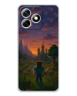 Чохол для Ulefone Note 18 Pro з картинкою «Стів біля вежі»