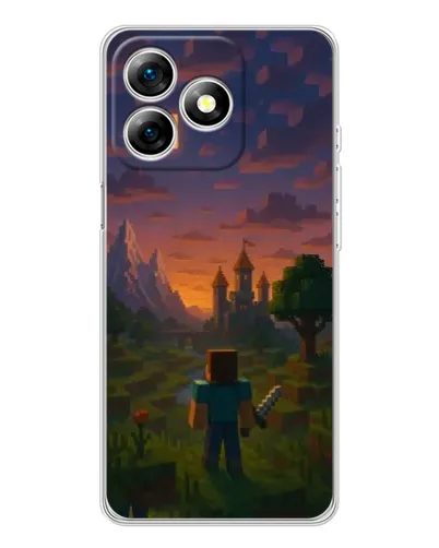 Чохол для Ulefone Note 18 Pro з картинкою «Стів біля вежі»