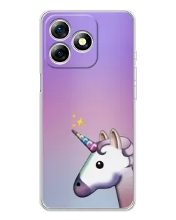 Чехол для Ulefone Note 18 Pro с картинкой «Единорог градиент» Чехол для Ulefone Note 18 Pro с картинкой «Единорог градиент»