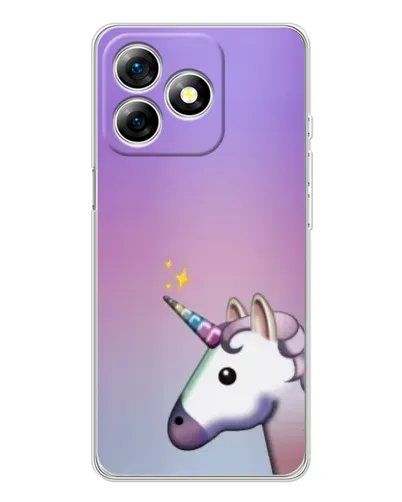 Чехол для Ulefone Note 18 Pro с картинкой «Единорог градиент»