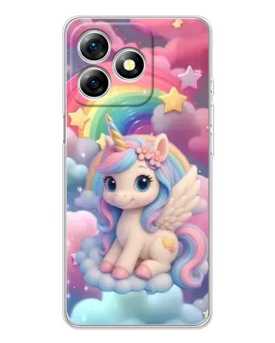Чехол для Ulefone Note 18 Pro с картинкой «Маленький единорог»