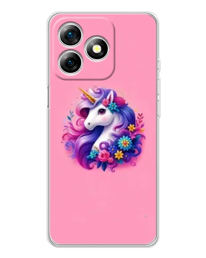 Чехол для Ulefone Note 18 Pro с картинкой «Сказочный единорог»
