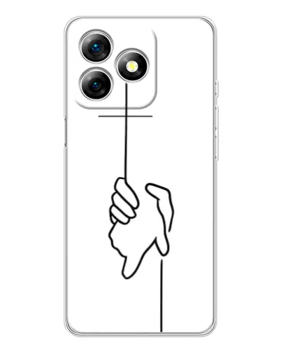 Чохол для Ulefone Note 18 Pro з картинкою «Рука тримає» Чохол для Ulefone Note 18 Pro з картинкою «Рука тримає»