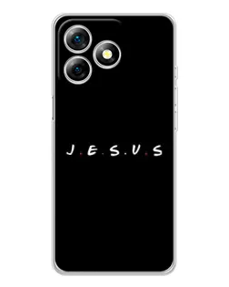 Чохол для Ulefone Note 18 Pro з картинкою «Крапки віри J.E.S.U.S.»