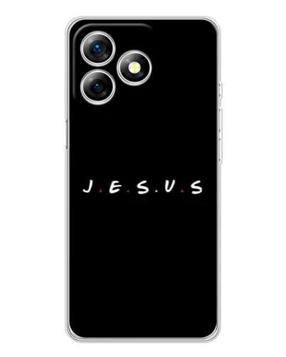 Чохол для Ulefone Note 18 Pro з картинкою «Крапки віри J.E.S.U.S.» Чохол для Ulefone Note 18 Pro з картинкою «Крапки віри J.E.S.U.S.»