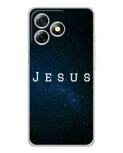 Чохол для Ulefone Note 18 Pro з картинкою «Зоряне небо Jesus»