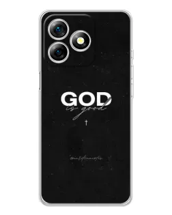 Чохол для Ulefone Note 18 Pro з картинкою «GOD — Бог над усім»