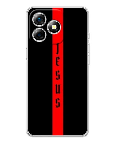 Чохол для Ulefone Note 18 Pro з картинкою «Червона лінія віри» Чохол для Ulefone Note 18 Pro з картинкою «Червона лінія віри»