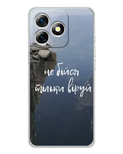 Чехол для Ulefone Note 18 Pro с картинкой «Вера над пропастью» Чехол для Ulefone Note 18 Pro с картинкой «Вера над пропастью»