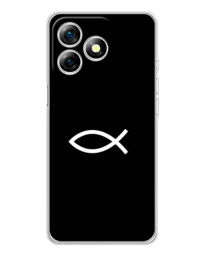 Чехол для Ulefone Note 18 Pro с картинкой «Символ рыбы Jesus» Чехол для Ulefone Note 18 Pro с картинкой «Символ рыбы Jesus»