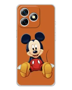 Чехол для Ulefone Note 18 Pro с картинкой «Микки отдыхает»