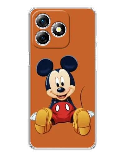 Чехол для Ulefone Note 18 Pro с картинкой «Микки отдыхает»