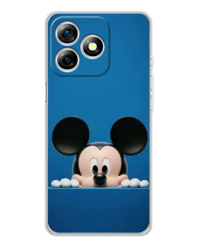 Чехол для Ulefone Note 18 Pro с картинкой «Микки выглядывает»