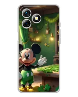 Чехол для Ulefone Note 18 Pro с картинкой «Микки в мастерской»
