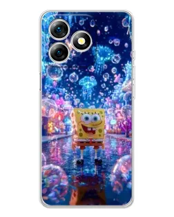 Чехол для Ulefone Note 18 Pro с картинкой «Неоновый океан» Чехол для Ulefone Note 18 Pro с картинкой «Неоновый океан»