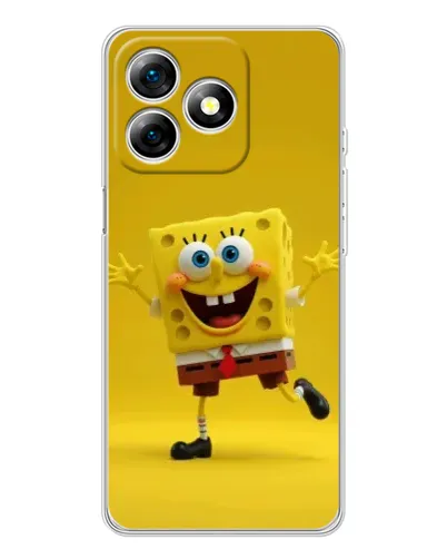 Чехол для Ulefone Note 18 Pro с картинкой «Позитивный Губка Боб»