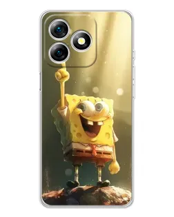 Чехол для Ulefone Note 18 Pro с картинкой «Сияющий Спанч Боб» Чехол для Ulefone Note 18 Pro с картинкой «Сияющий Спанч Боб»