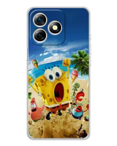 Чехол для Ulefone Note 18 Pro с картинкой «Развлечения на пляже»